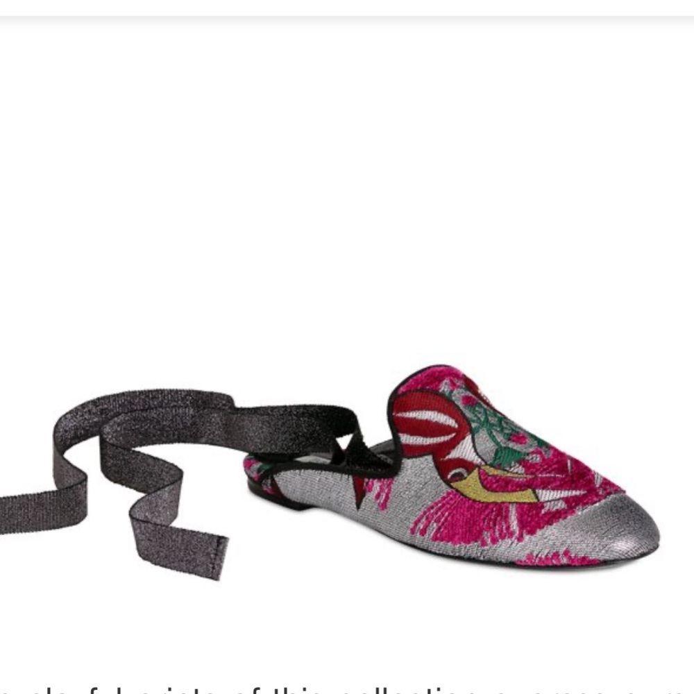 Furla bouganville lace up flats